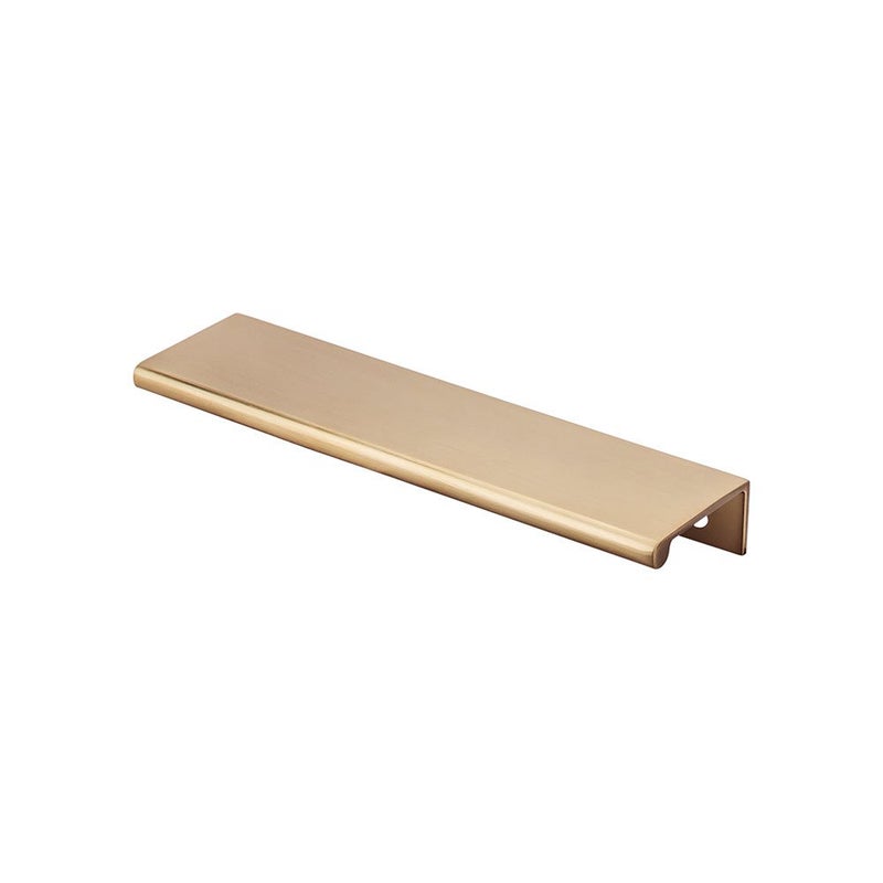 Top Knobs - TK503HB - Europa Tab Pull 6" - Europa Cabinet Pull, Mercer Series | Solid Metal Zinc Construction, Durable & Polished | Modern Design for Cabinets & Drawers - Honey Bronze